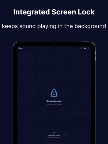 Humli: White Noise for Sleep iPad screenshot