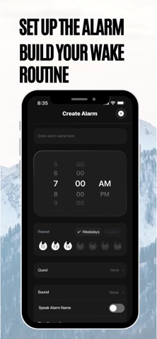 Puzzle Game Alarm Clock: Waken iPhone screenshot