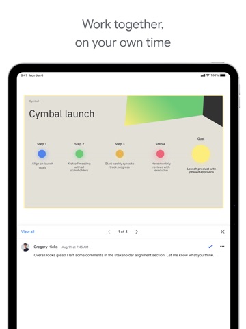 Google Slides App Store preview screenshot 7