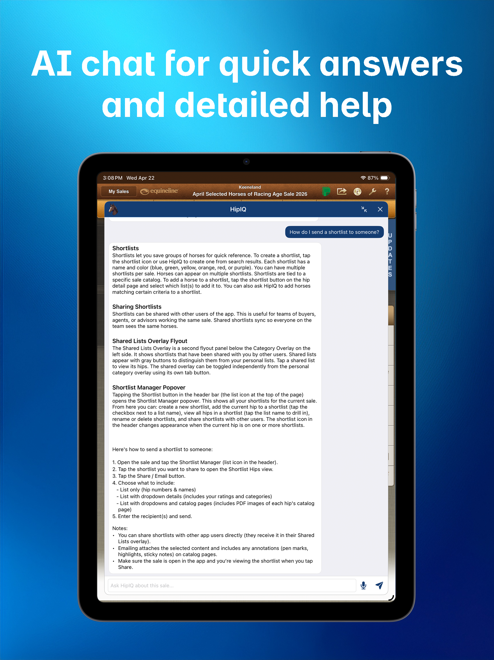 Equineline Sales Catalog screenshot 3