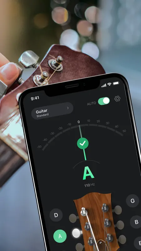 Tuner Pro: ギター チューナー チューニング u screenshot 2 of 10