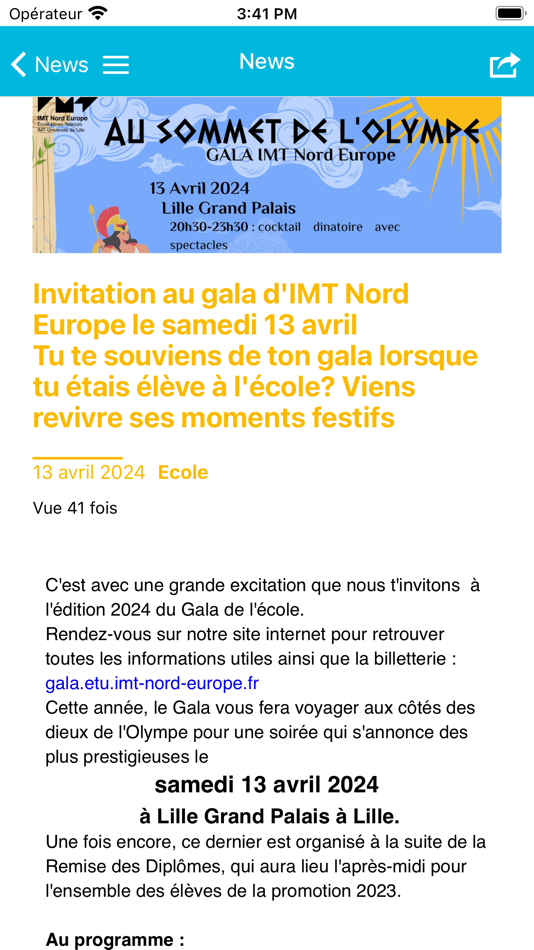 #6. IMT Nord Europe Alumni (iOS) 由: IMT Nord Europe Alumni