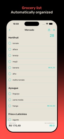 meew – AI voice notes iPhone screenshot