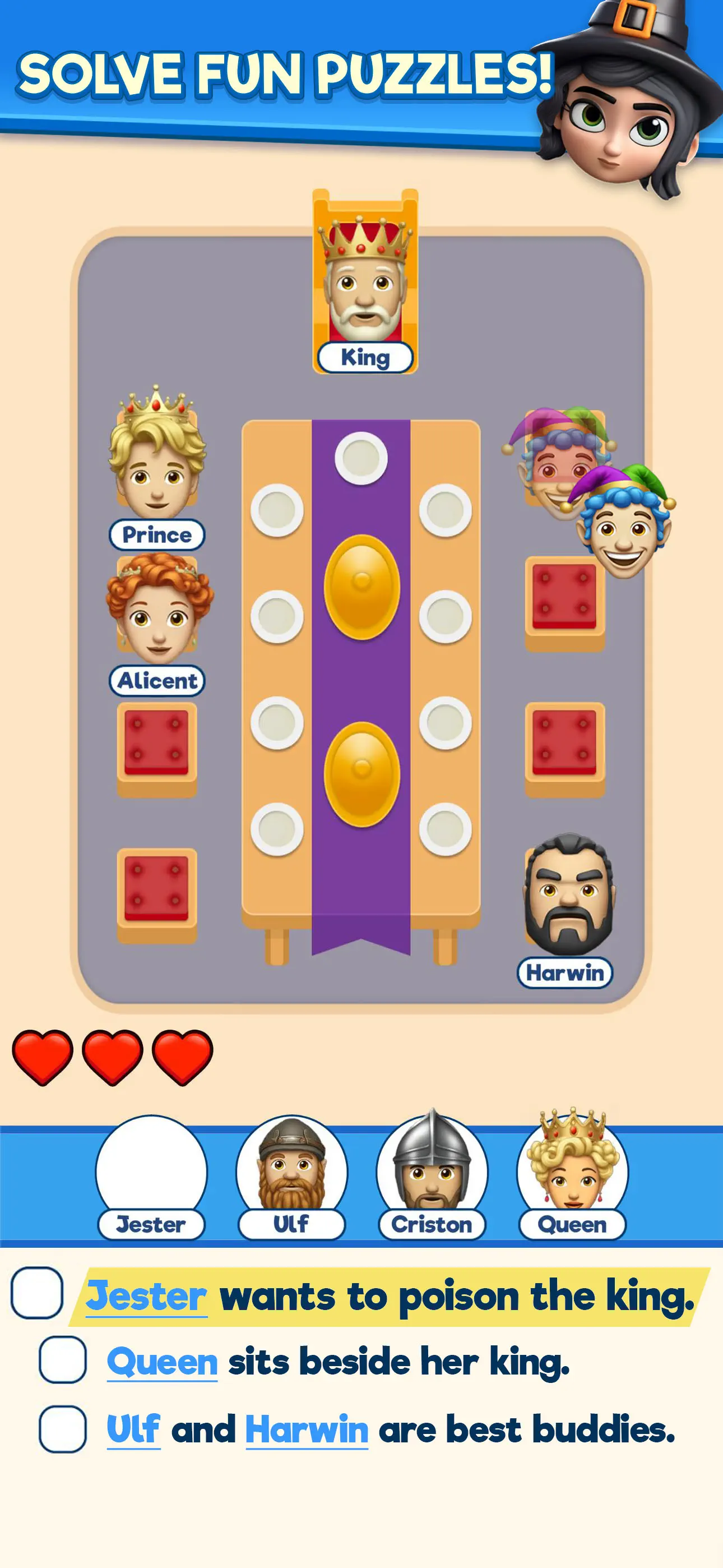 That's My Seat - Logic Puzzle screenshot 2