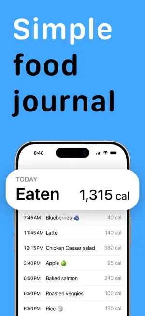 Eaten - Food Journal screenshot 1