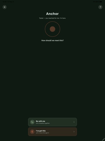 Breeze: Panic Attack & Anxiety iPad screenshot