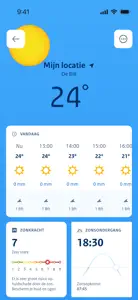 KNMI Weer screenshot #3 for iPhone