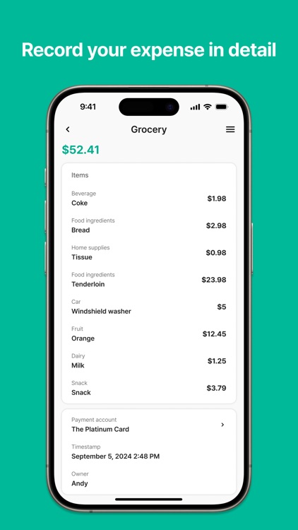 Chagok – Track Spending With