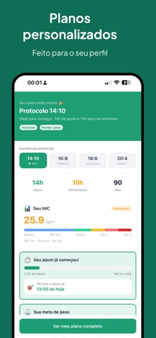 Jejum Intermitente: Timer 168 Screenshot 4 of 7
