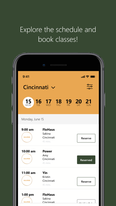SolHaus OTR iPhone screenshot 3 - Health & Fitness app