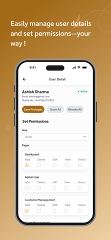 Golden Admin Screenshot 5 of 5