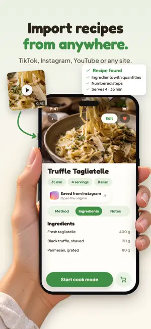 Recipe Box: Cookbook & Planner screenshot 1