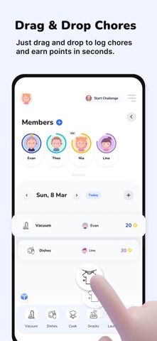 Chorbie: Easiest Chore Sharing Screenshot 1 of 8