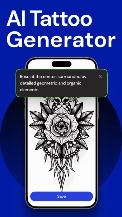 AI Tattoo Generator & Ink Art Screenshot 1 - AppWisp.com AI Tattoo Generator & Ink Art Screenshot 1 - AppWisp.com