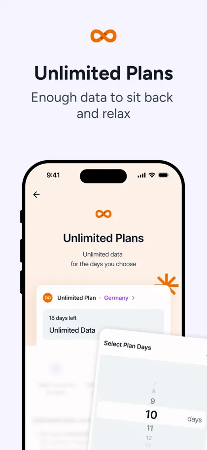 Screenshot 5 von 6 zu Roamless: eSIM Travel Internet