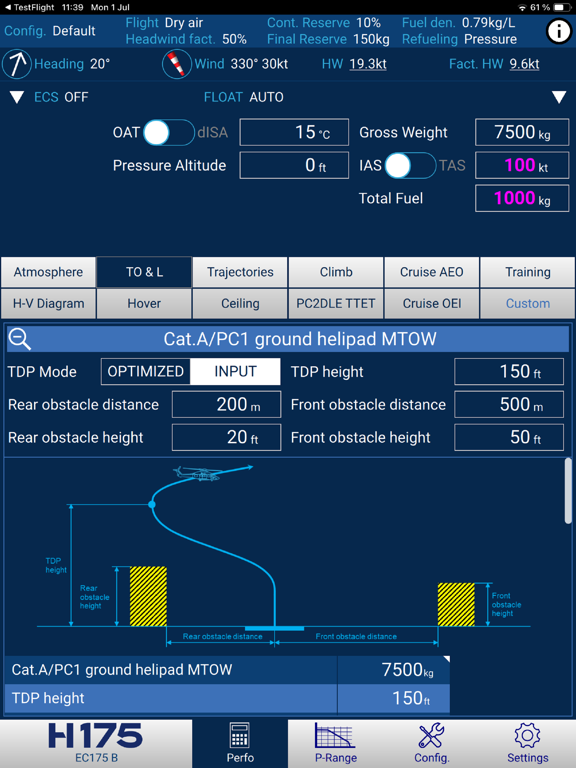 Screenshot #5 pour H175 Flight Perfo