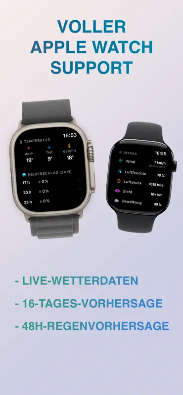 Wetter Ultra - Regen & Widgets screenshot 5 of 7