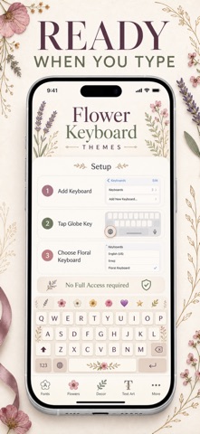Flower Keyboard: Themes Screenshot 8 of 10