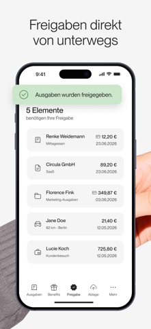 Circula Expenses iPhone screenshot 5