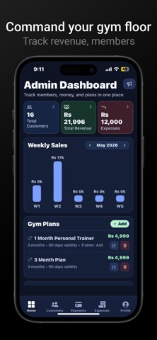 Gym Owner App screenshot