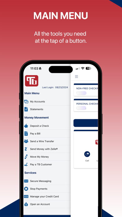 Terrabank Mobile for Business Screenshot