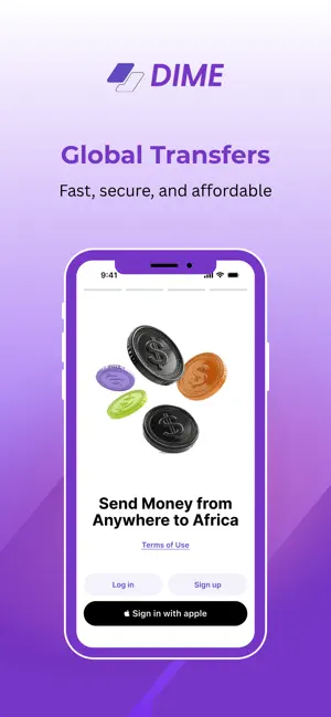Dime: Send Money to Africa screenshot 1