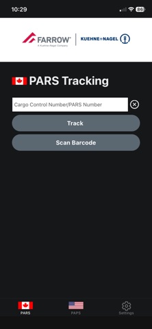 PARS-PAPS Tracker Screenshot 1 of 8