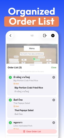 Translate Menu Photo: MenuGuru screenshot 6
