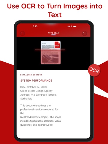 PDF Editor:PDF Maker & Reader iPad screenshot
