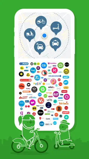 Capture d'écran de Citymapper sur iPhone 6