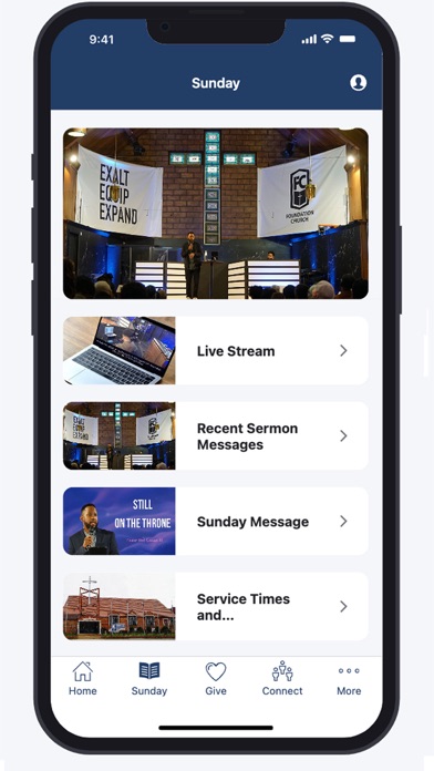 Foundation Church NYC Screenshot