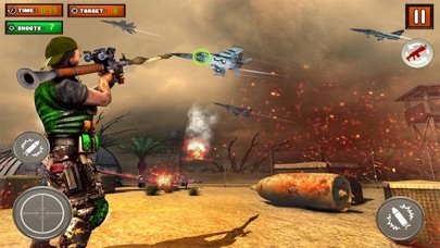 Jet Fighter Airplane Shooting Screenshot