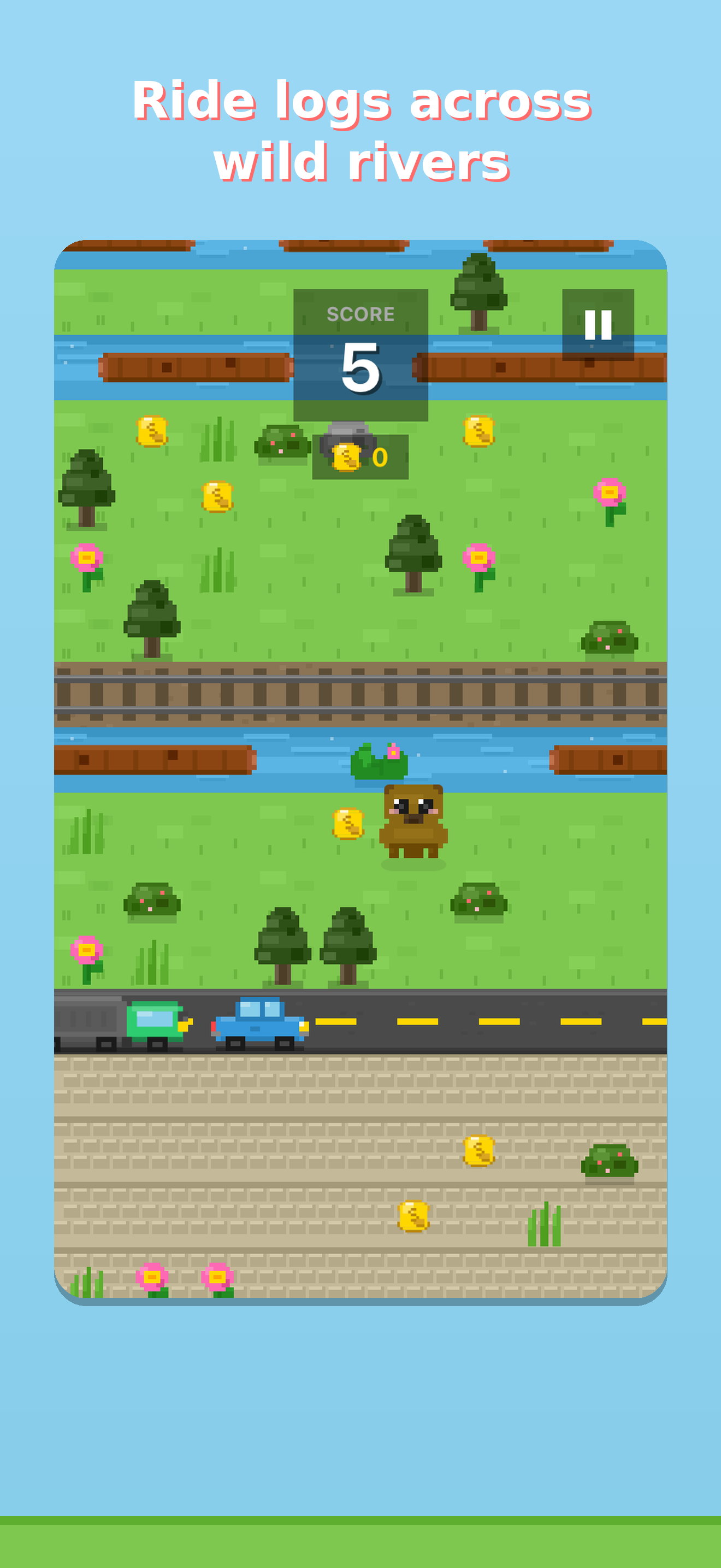Capybara Crossing screenshot 3