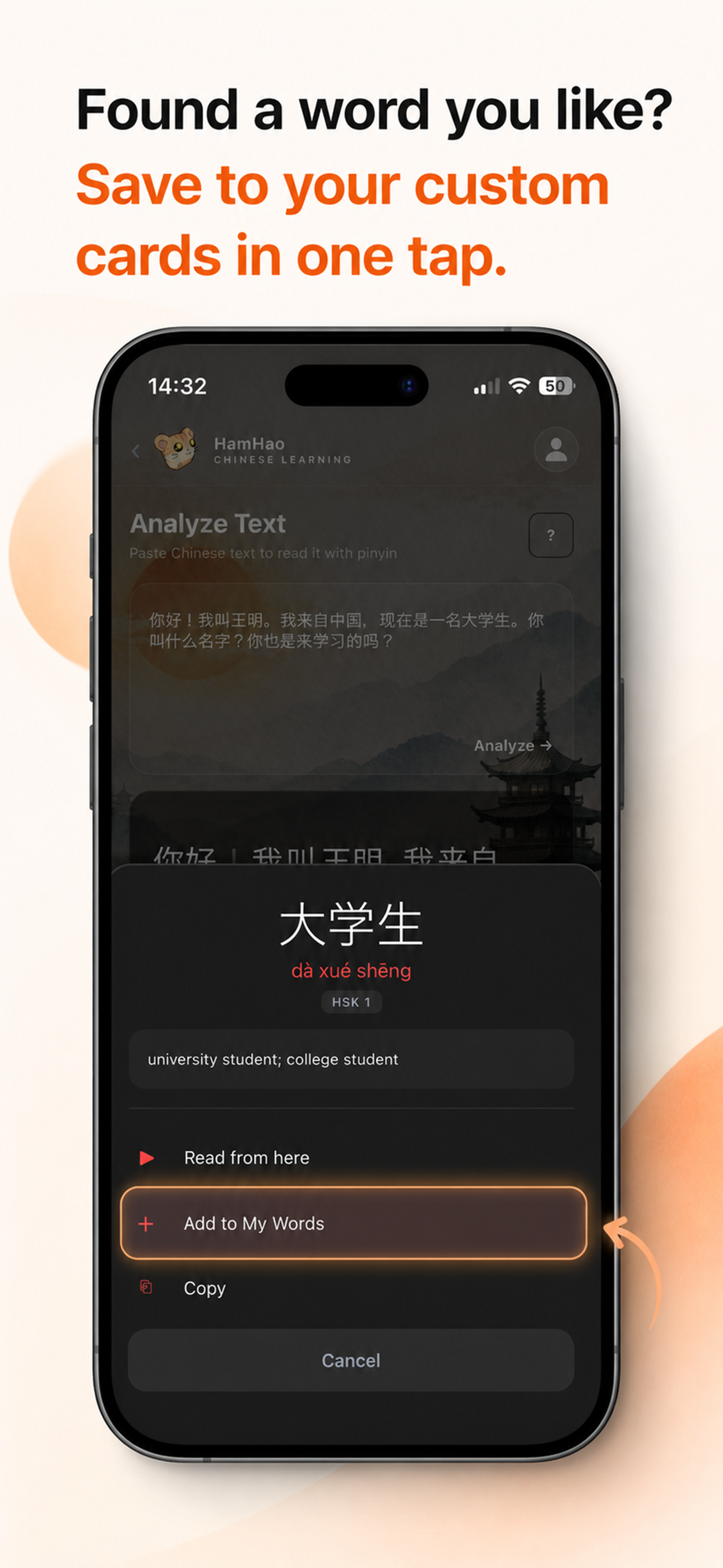 HamHao: Learn Chinese with HSK screenshot 6