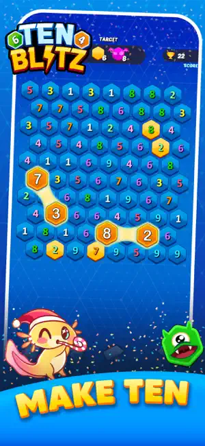 Ten Blitz: Match Pairs of 10! screenshot 1
