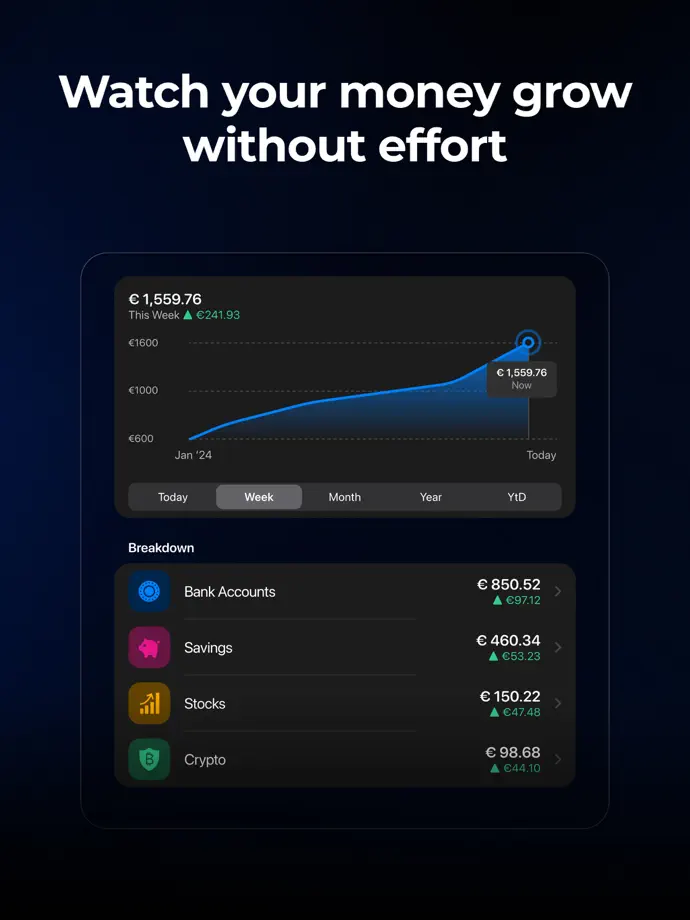 bunq iPad screenshot 5