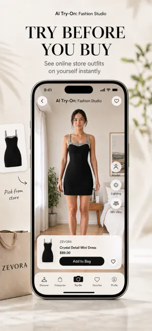 Clothes Try On: Fashion Studio screenshot 1
