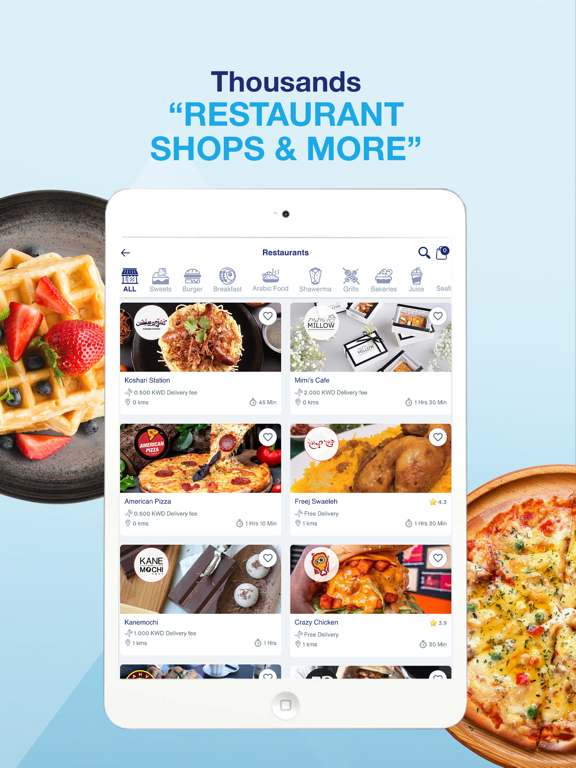 Souq Mnasati - سوق منصتي iPad screenshot 6 - Food & Drink app