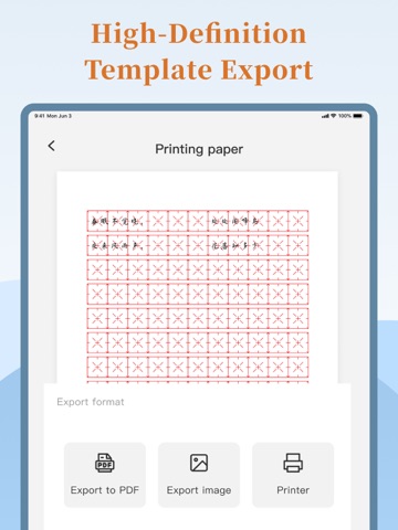Handwriting Font-drawing iPad screenshot