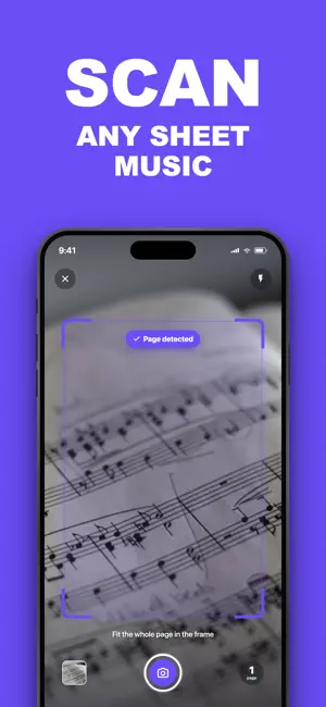 PlayScan: Sheet Music Scanner screenshot 2
