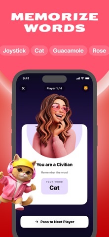 Imposter Game: find lying spy! Screenshot 2 of 4