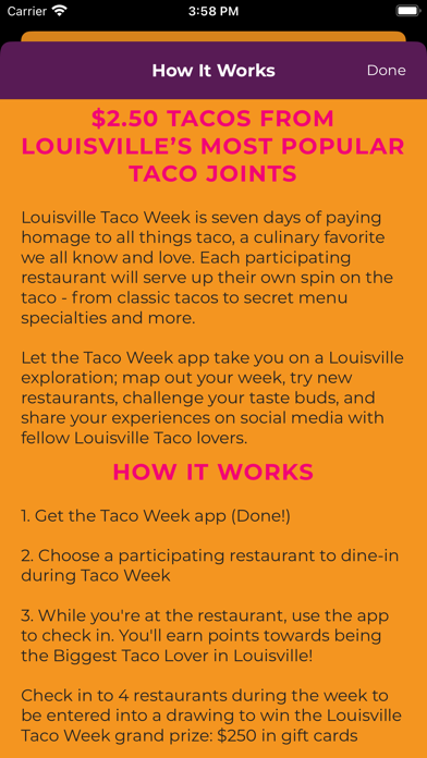 Louisville Taco Week Screenshot