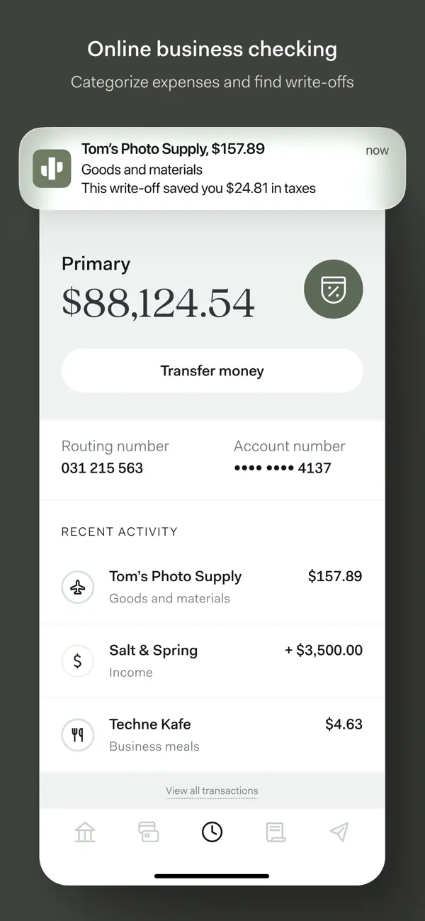 Found: Business Banking screenshot 3