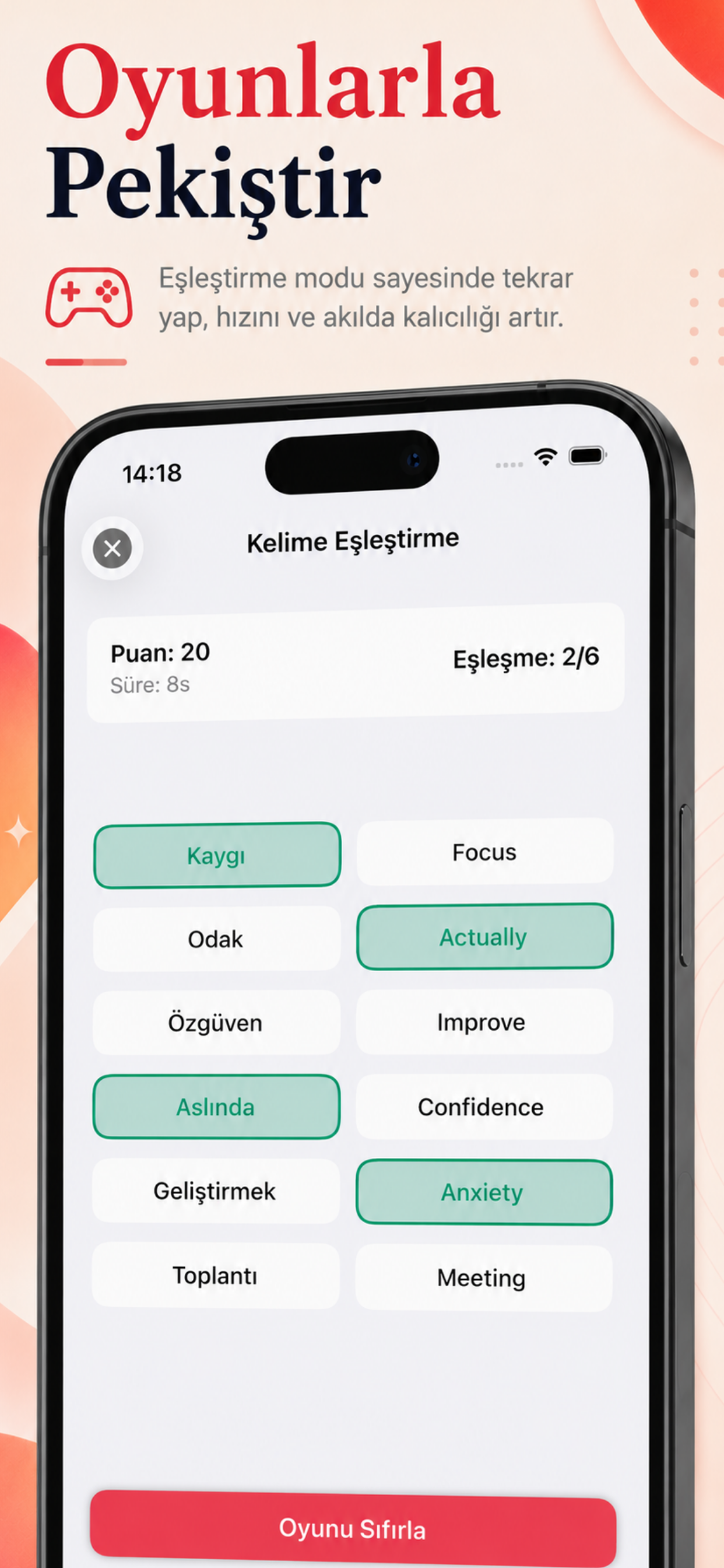İngilizce Öğren: Kelime Widget screenshot 6