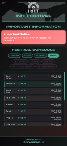 INIT Festival Screenshot 3 of 3