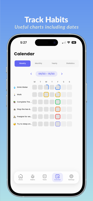 Habit Tracker - TaskBit Screenshot 4 of 5