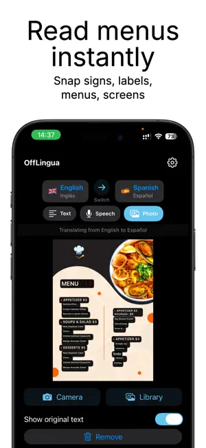 OffLingua - Offline Translator screenshot 4