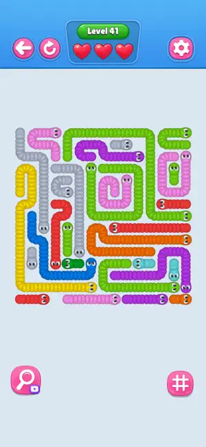 Gummy Worms Escape : Puzzle screenshot 4