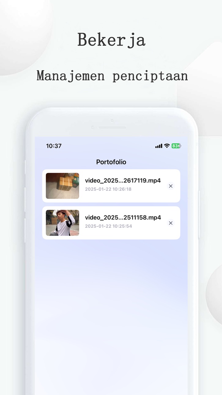 iPhone screenshot
