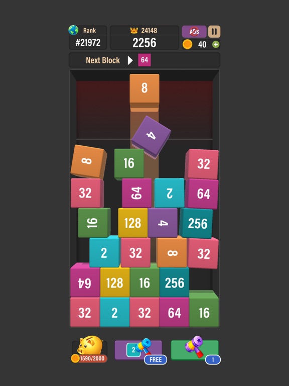 Drop Block 3D iPad screenshot 5 - Games app